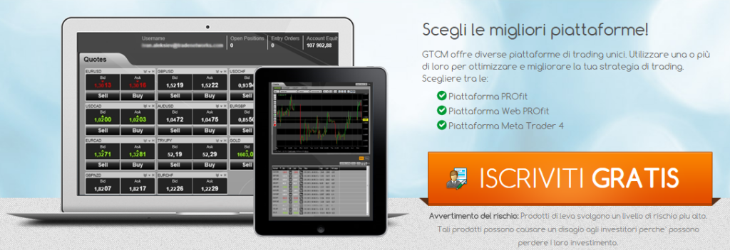 Piattaforme di Trading GTCM