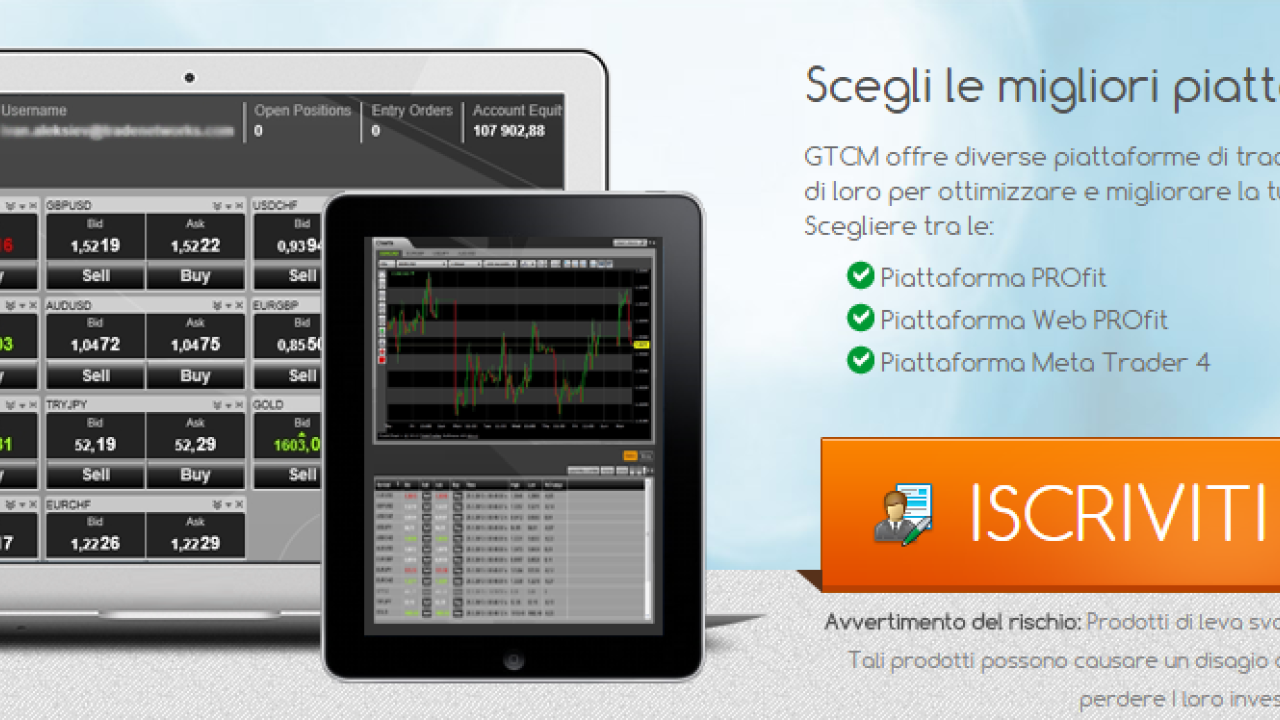 Piattaforme di Trading GTCM